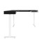 Bestar Bestar Viva 72W L-Shaped Standing Desk in black & white 19420-18 - alternate 8